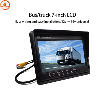 12V Araba Kamera Ekranı 1080P Kamyon Kamera Monitörü 7 Inch AHD Yüksek Açıklık