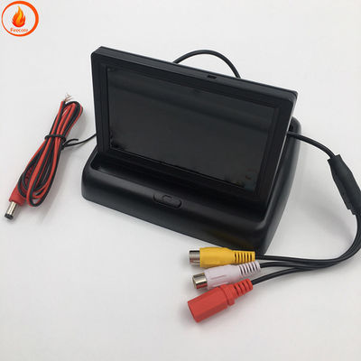 Araç Video Baş Yastığı TV Monitör Ekranı 4.3 Inç Katlanabilir Yüksek Açıklık