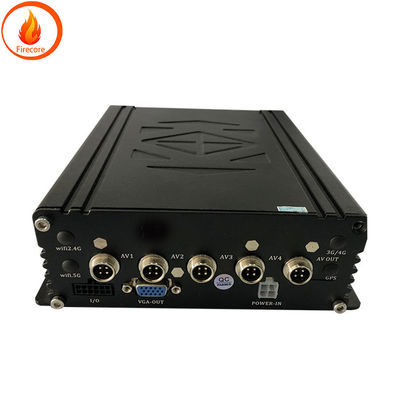 Montajlı CAR DVR Kaydedici Dört Kanallı DVR Sisteminin Sabit Disk İzleme
