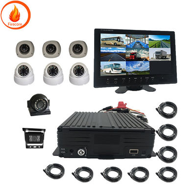 Özel Araç Kamerası İzleme Sistemi HDMI 4 Yolu Araç Video Kaydedici
