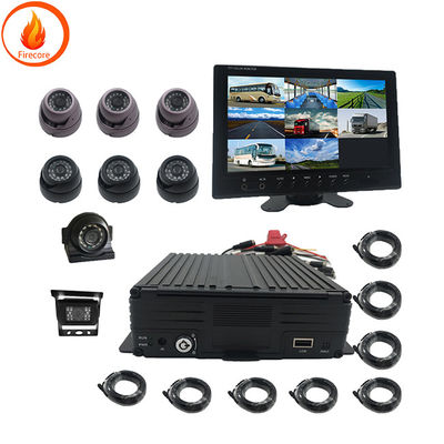 Özel Araç Kamerası İzleme Sistemi HDMI 4 Yolu Araç Video Kaydedici
