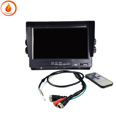 AHD 7 Inch Araç Arka Görünüm Monitörü ABS Malzemesi IP68 Su geçirmez Seviye