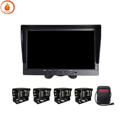 12V kamyon izleme kameraları 7 inç AHD araç video izleme sistemi
