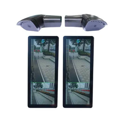 1080P Çift Lensli DVR 12.3 inç Görüntü Elektronik Geriye Dönüş Mühür Bölünmüş Görünüm Otobüsü Değiştir Dış Mühür