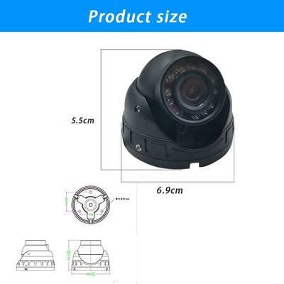 Evrensel 2MP AHD1080P 360 Derece Görünüm Kamera Otobüs Kamera Sistemi Gözetim 12V Gece Görme Su geçirmez