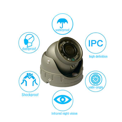 Evrensel 2MP AHD1080P 360 Derece Görünüm Kamera Otobüs Kamera Sistemi Gözetim 12V Gece Görme Su geçirmez