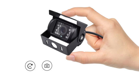 Universal 12V Dash Cam Maxi Kamyon Yedek Kamera İçeriye 18 IR LED Gece Yardım için