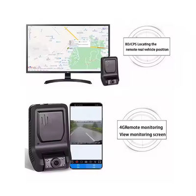 FIRECORE HX-880 4G Ai Araç Kamera Dash Cam Kayıt İçeriği Adas Dms Cmsv6 Araç Dvr Çift Mercekli Akıllı Dashcam GPS